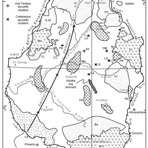 Colorado Plateau, uplifts