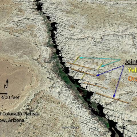 joints on Colorado Plateau