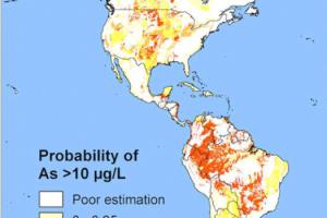 Arsenic in Groundwater map
