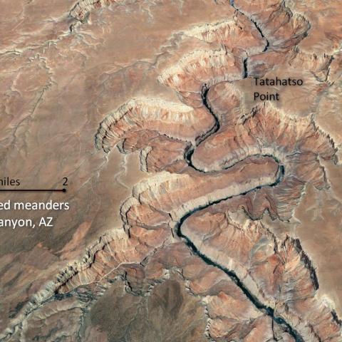 Entrenched meanders of Marble Canyon, Arizona