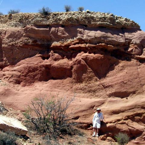 Music Mountain Formation, Peach Springs Wash, Arizona