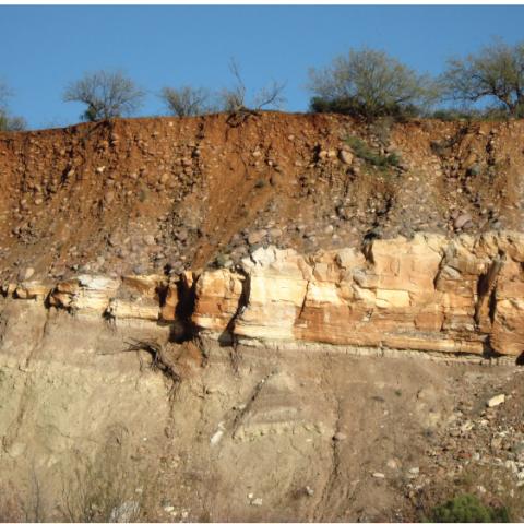Pleistocene river terraces of the Verde River